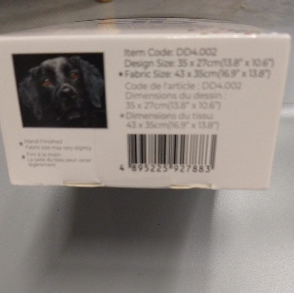 Diamond Dotz Diamond DotzSE Dog Blackie Round Facet Partial Coverage Craft Kit - Picture 12 of 13